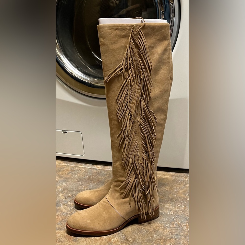 Sam Edelman fringe boots